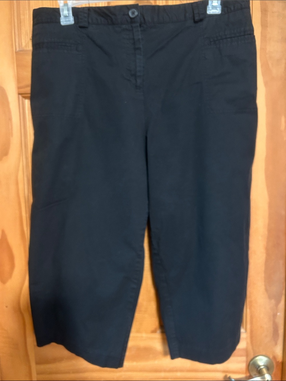 White Stag Black Capris